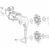 SRAM Apex 1 / NX Rear Derailleur Spare Parts