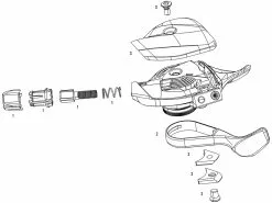 SRAM Eagle XX1 Shifter Spare Parts