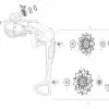 SRAM GX Eagle 1x12 Rear Derailleur Spare Parts