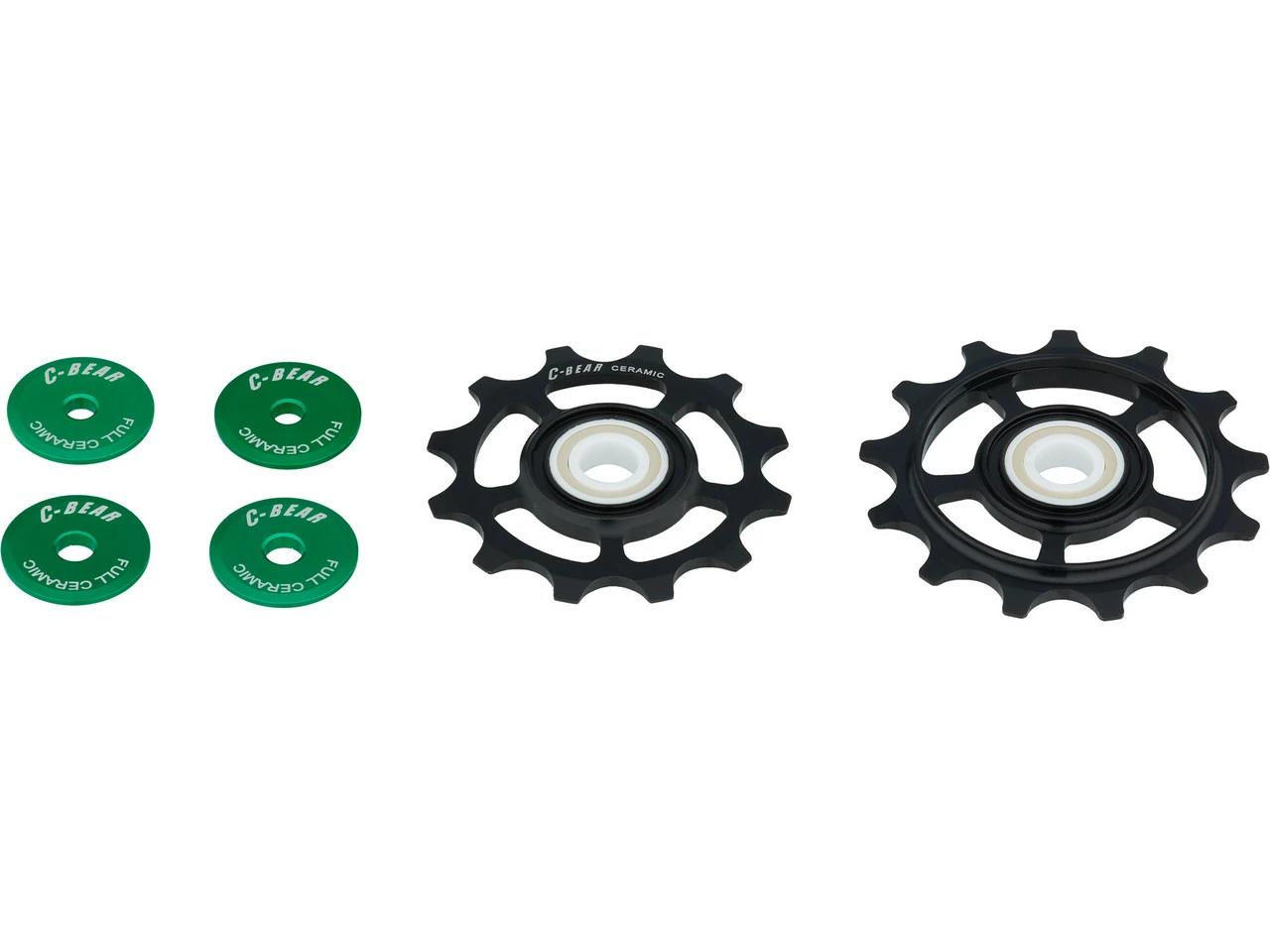 C-Bear OCM SRAM AXS Road 12-speed Full Ceramic Derailleur Pulleys - Image 3